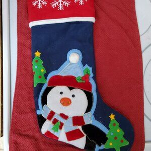 adorable penguins stockings